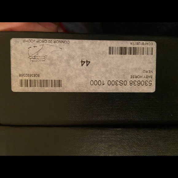 NIB Saint Laurent Crop Jodhpur Leather Boots 44 EU